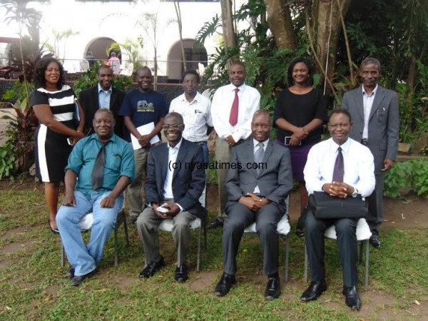 Group photo after a consultative meeting with media managers