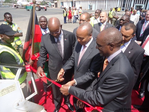 The launch: Kenya Airways said the airline will fly non-stop between the two cities. It will depart from Jomo Kenyatta International Airport in Nairobi at 1145 hours and will arrive in Blantyre at 1325 hours on each of the three days.