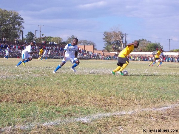 Kaipa on the chase for the ball....Photo Jeromy Kadewere