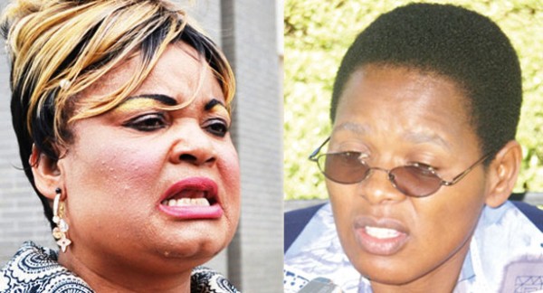 Kaliati (left) and  Martha Kwataine- Illegal NGOs to be shut down, they must registrer
