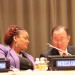 Kaliati with UN secretary general Ban at the conference