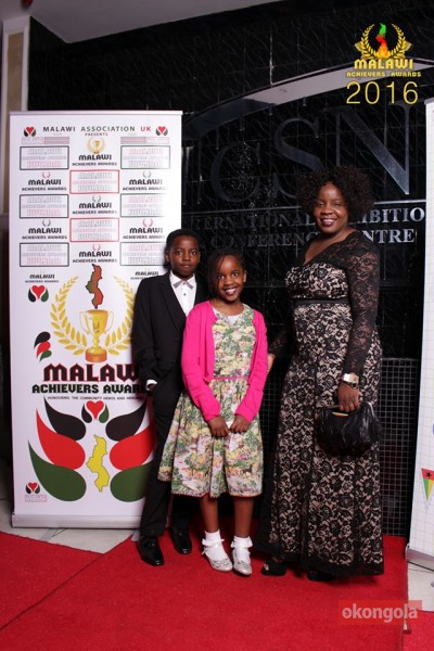 Kalindawalo took her children to the red carpet