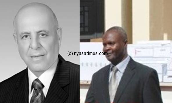 Kamal Ataya (L) and Chimwemwe Chikusa (R)-implicated in oil exploration mess