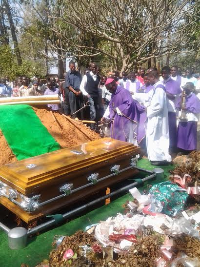 Kamalo's burial