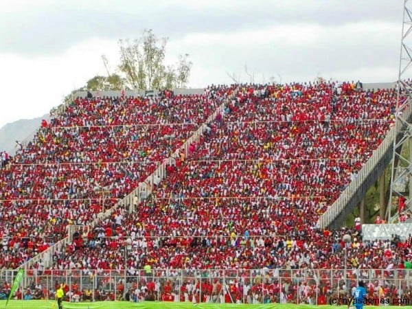 Kamuzu Stadium was fully packed to the maximum....Photo Jeromy Kadewere
