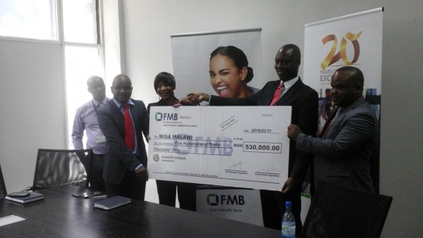 Khanje recives FMB support for Misa -Malawi
