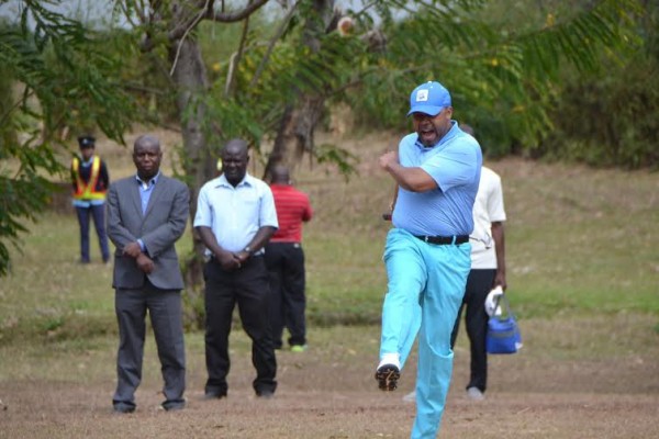 Kick off the golf joy Chilima