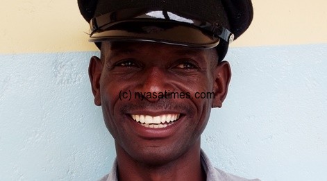 We got him: Kingsley Dandaula Lilongwe Police PRO  says of the arrest of 11 Bongos commander -  Pic. By Kondwani Magombo