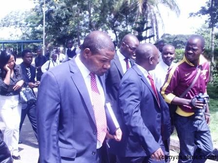 Mutharika lawyers: Chancy Gondwe and Kalekeni Kaphale to mount vigorous defence.-Photo by Maurice Mkawihe/Nyasa Times