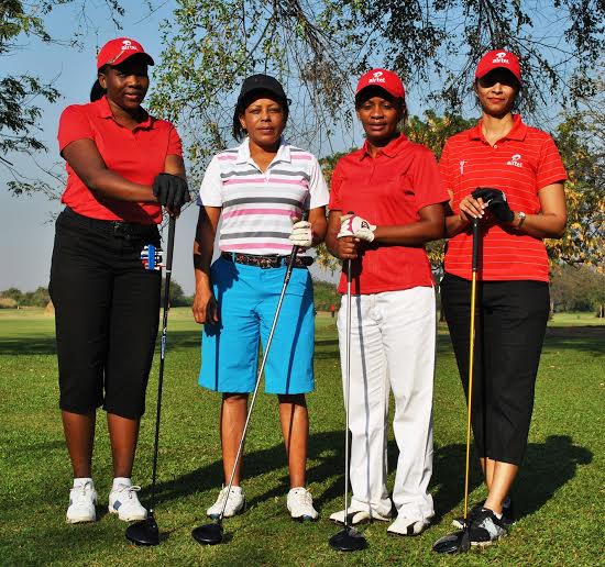 Lady golfers -Photo Jeromy Kadewere