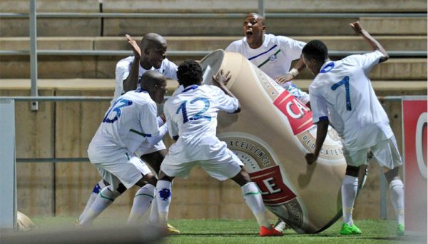 Lesotho celebrate victory after sealing Cosafa Castle Cup quaterfinal place with Malawi win