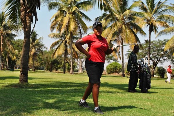 Lilian Kawaza also took part in the tournament... ..Photo Jeromy Kadewere