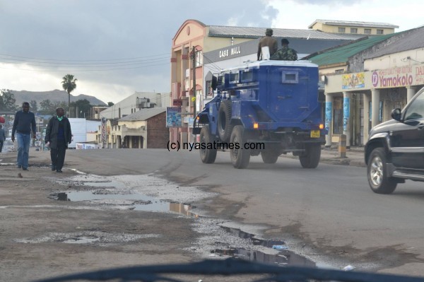 Police on high alert in Limbe