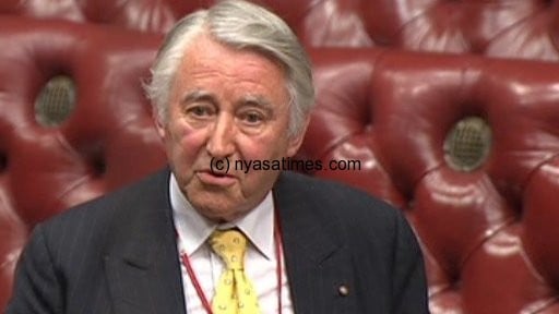 Lord Steel:  Malawian people have lived under kleptomaniacs 