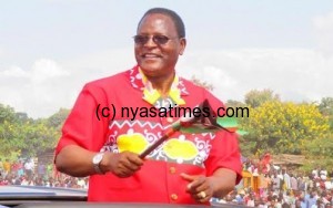 Chakwera: MCP president