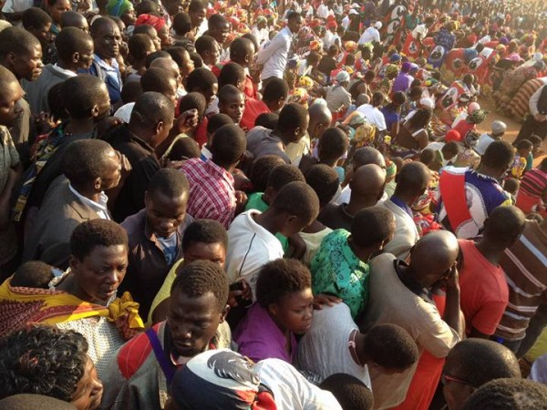 Crowds at Mtunthama at MCP rally