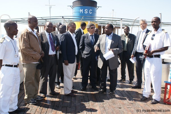 Mota-Engil being handed over the Lake Malawi ports
