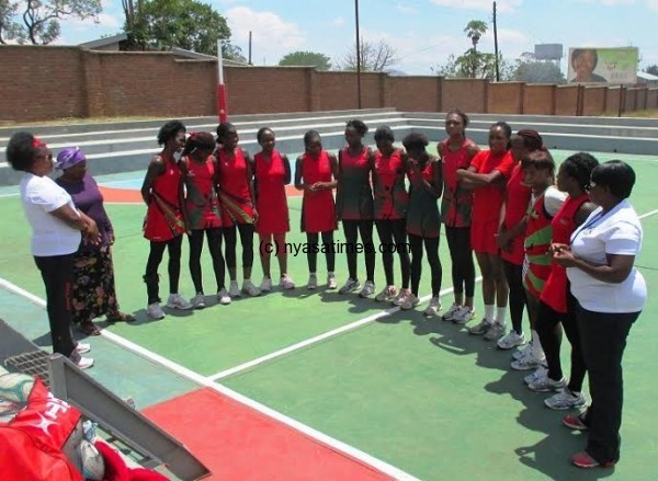 Malawi Queens players during training camp...Photo Jeromy Kadewere
