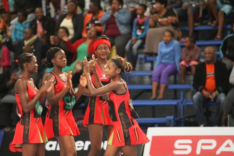 Malawi Queens celebrate beating Zambia