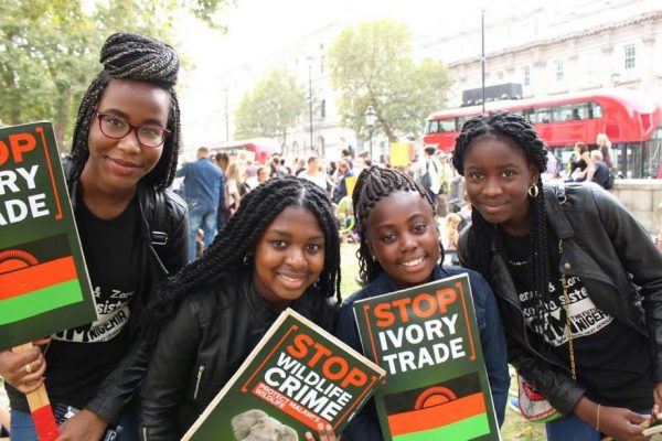 Malawi representation at London march against wildlife crime