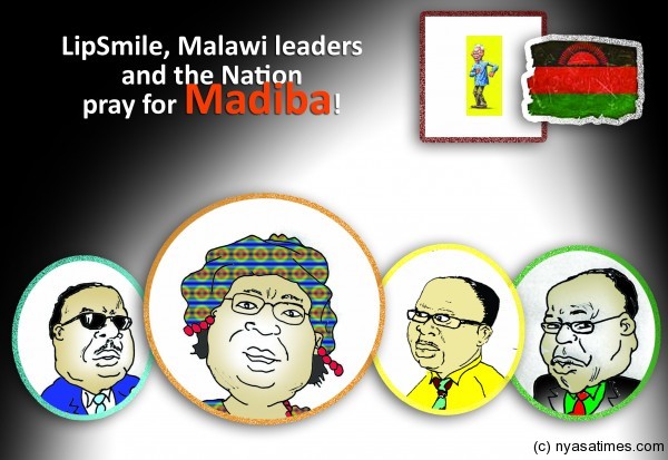 Malawian leaders and nation wish Mandela well copy