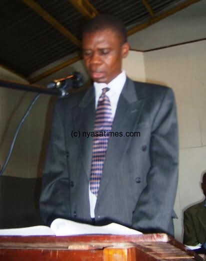 Malosa head teacher Howard Nasoro
