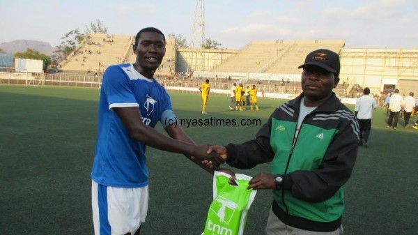 Man of the match...Photo Jeromy kadewere.