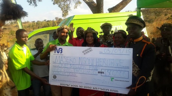TNM donation to Umhlangano wa Maseko