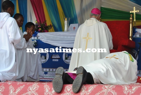 Mass in progress...Photo Jeromy Kadewere