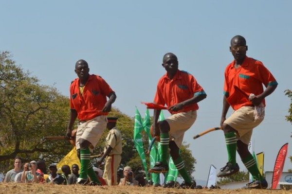 Mganda from Malawi spices up the kulamba ceremony-pic by Lisa Vintulla