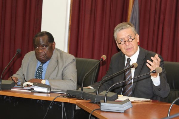 Minister-of-finance-Dr.Goodall-Gondwe-and-the-Federal-Republic-of-Germany-Ambassador-to-Malawi-Jurgen-Borsch-speaks-during-the-signing-ceremony-C-Stanley-Makuti