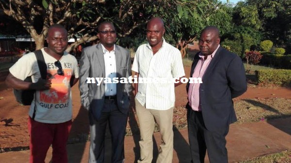 MCP officials and Mkaka smiling after the court ruling