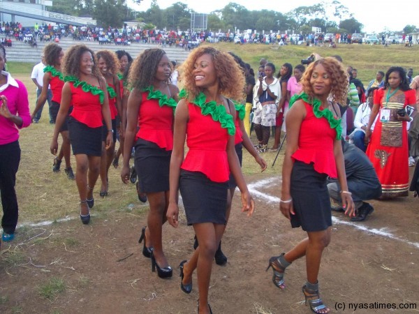 Malawian models spiced the opening ceremony....Photo Jeromy Kadewere