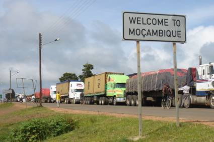 Mozambique and Malawi border posts…