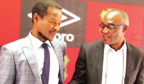 Malawi coachErnest  Mtawali and his assistant Nswazirimo Ramadan : Earnest hope for qualification