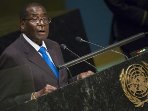 Mugabe used the United Nations podium on Monday evening to attack homosexuality in front of the General Assembly.