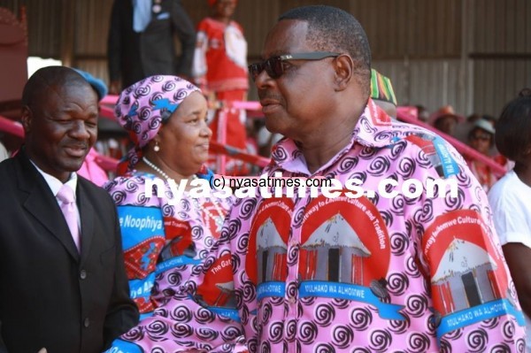 President Mutharika: Will be guest of honour