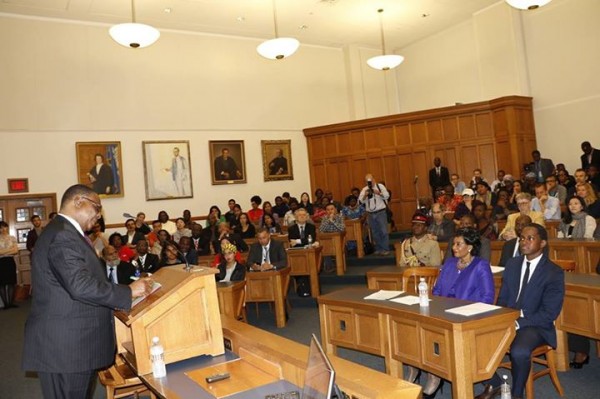 President  Mutharika at Yale