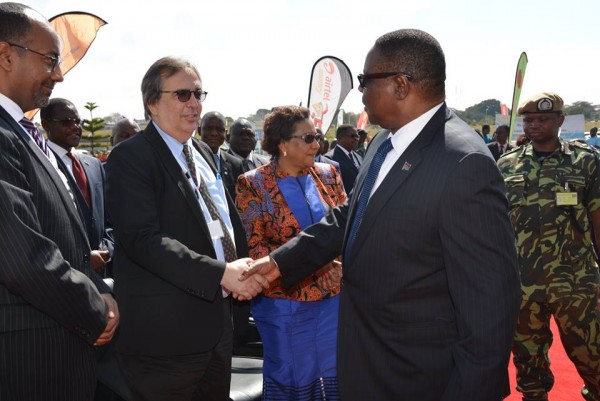 Mutharika at the Malawi Investment Forum