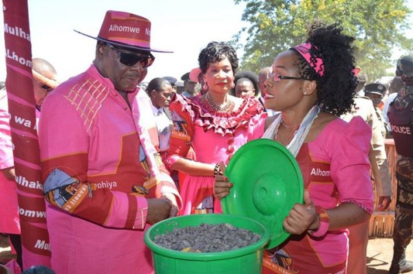 Mutharika at the Mulhakho event last year