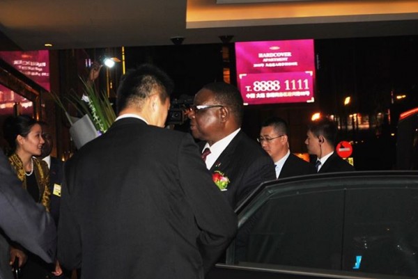 Mutharika begins China visit