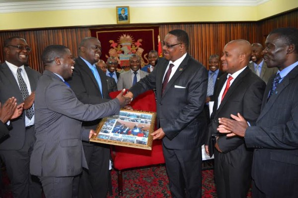 Mutharika meets DPP Blue League