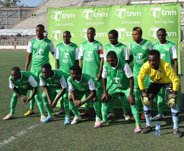 Mzuni FC. pose for Nyasa Times before the match..Photo Jeromy Kadewere.