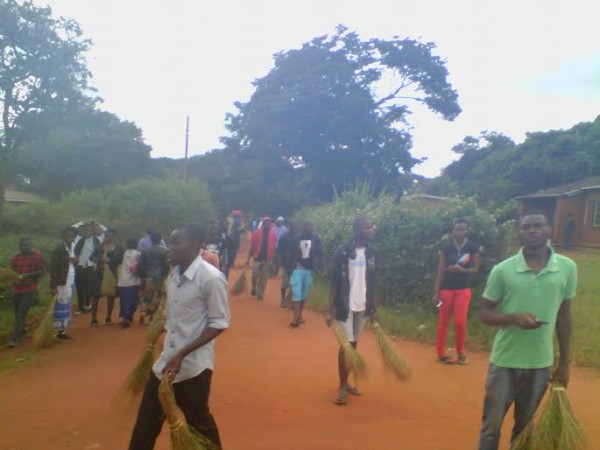 Mzuni students.