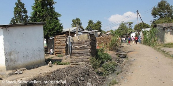 Mzuzu City informal latrine and drainage