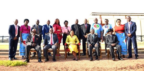 NRWB officials in group photo with First Lady