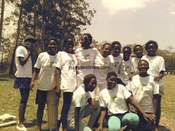 Naisi secondary school girls after their victory