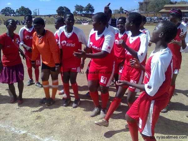 Namalimwe CDSS represented Malawi in Airtel women football last year