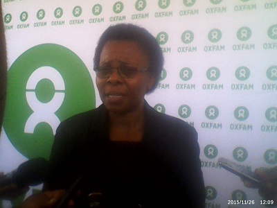 Nellie Nyangwa: Oxfam concerned