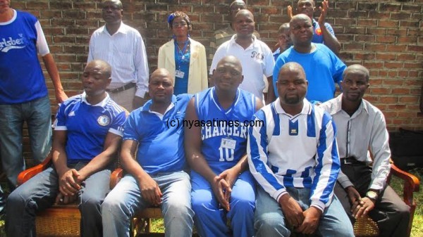 New Mighty Wanderers supporters committee....Photo Jeromy Kadewere